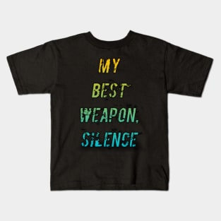 be strong to achieve what you want yourself Kids T-Shirt